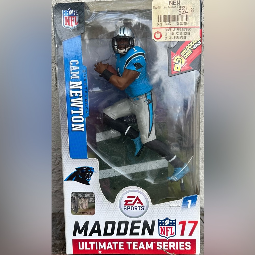 McFarlane Toys NFL Carolina Panthers Cam Newton Action Figure